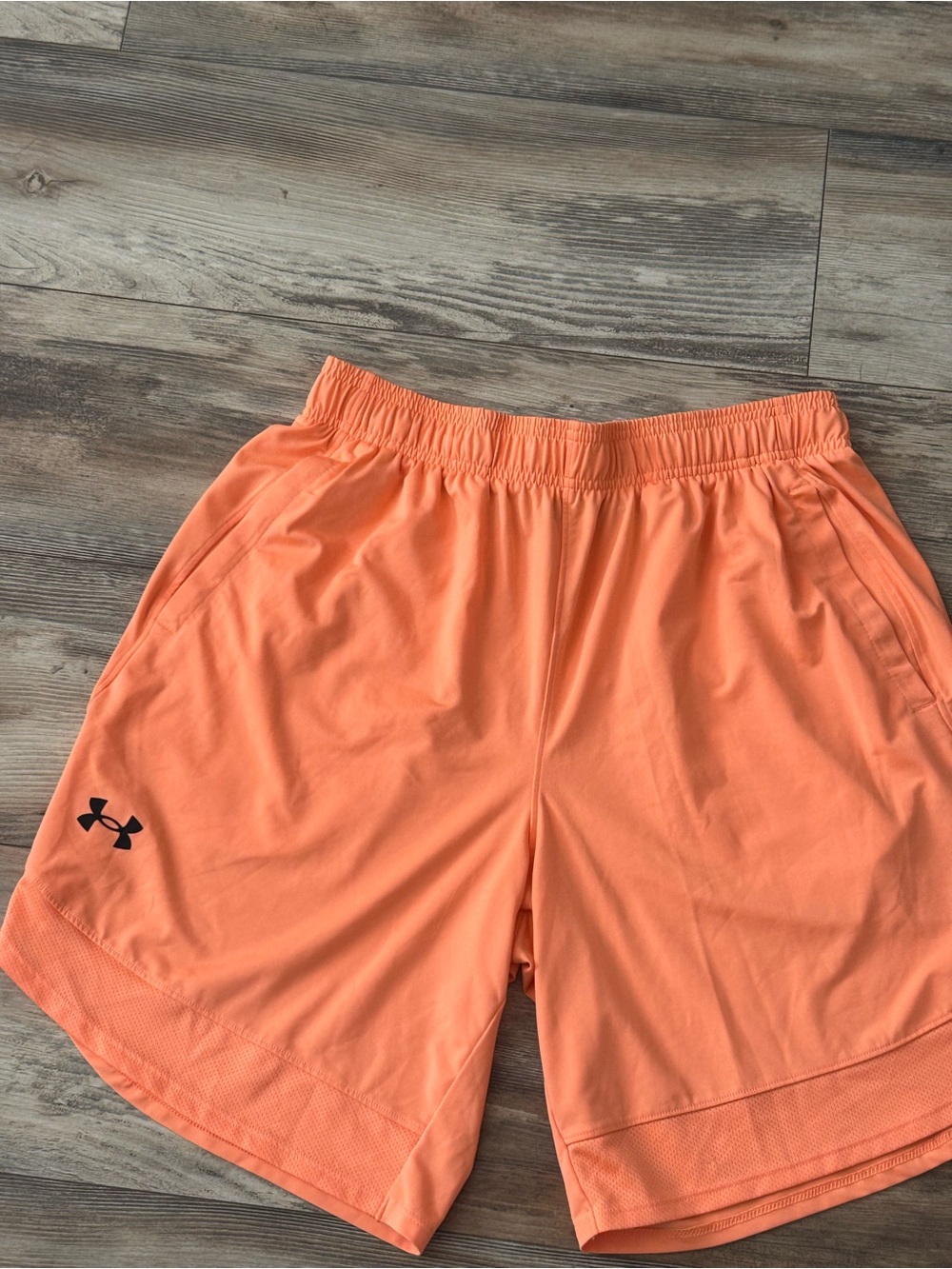 Under Armour Men's Vanish Woven Shorts Orange Large